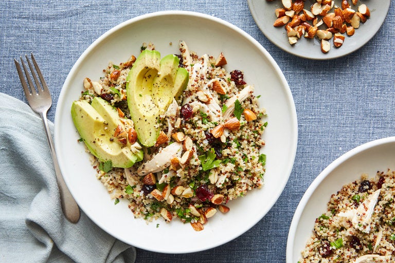 Quinoa salad with chicken