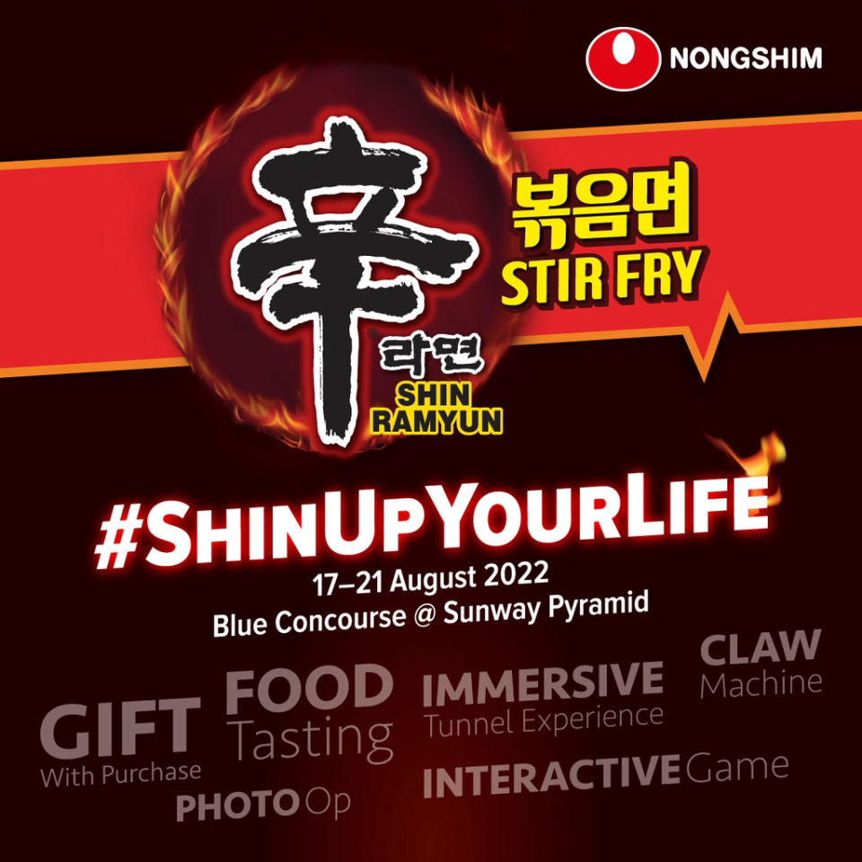 The launch of Shin Stir Fry Ramyun