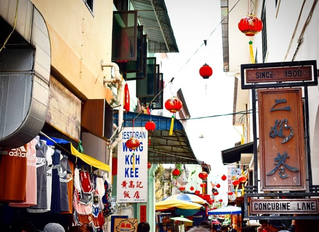 Concubine Lane is one of Ipoh's popular places