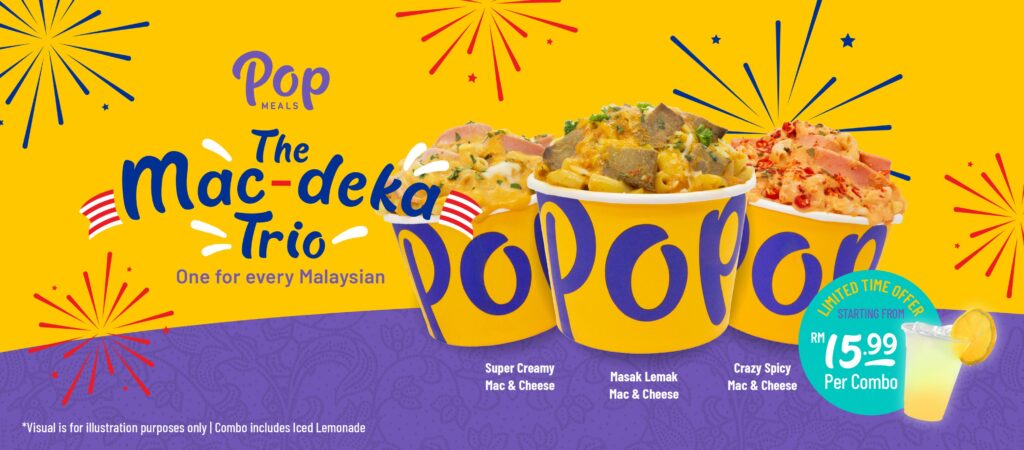 Pop Meals Unveiled The New Mac Deka Trio To Celebrate Merdeka Day