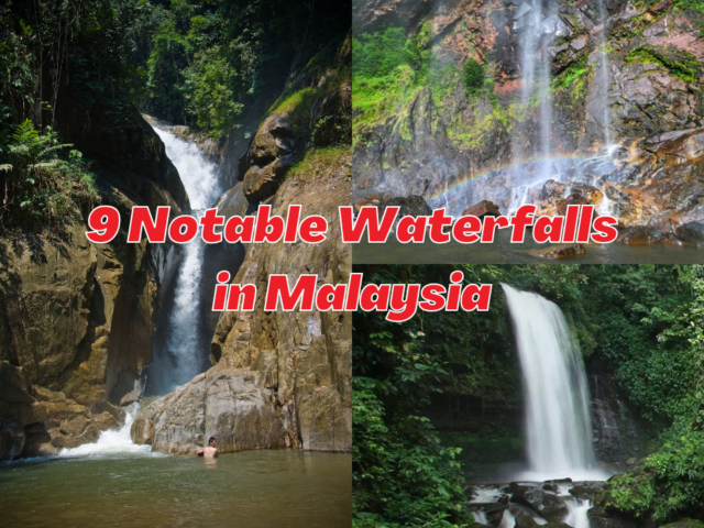 Famous waterfalls in Malaysia