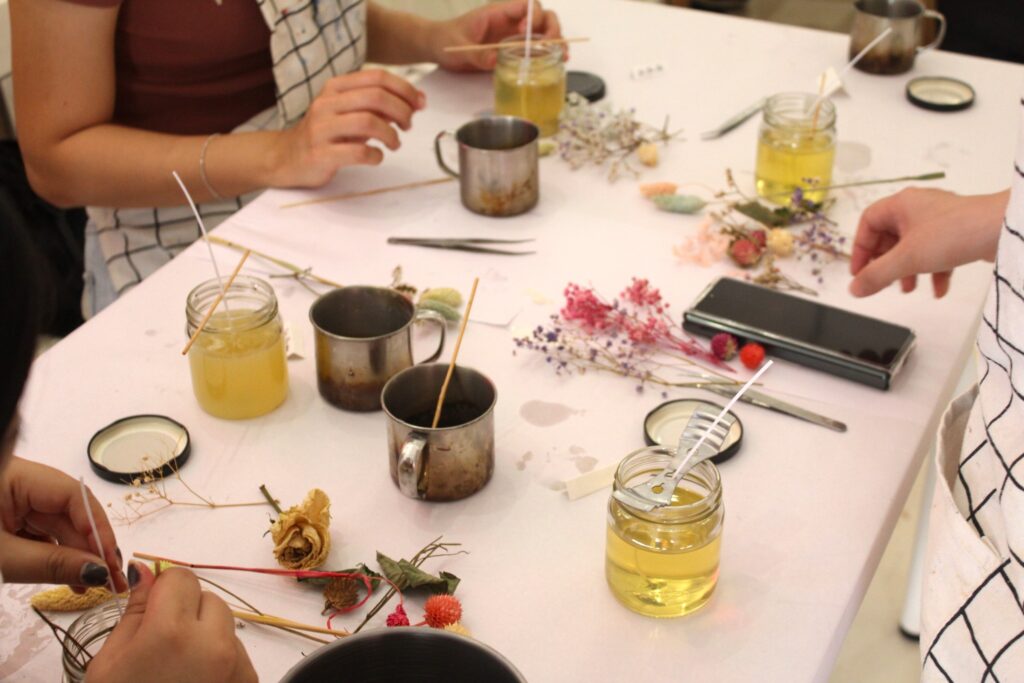 The Weekend Workshop, Soy Wax Scented Candle & Wax Sachet Making
