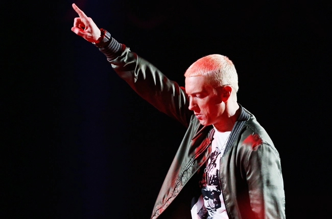 Eminem, Western artist who has one of the most largest English vocabulary