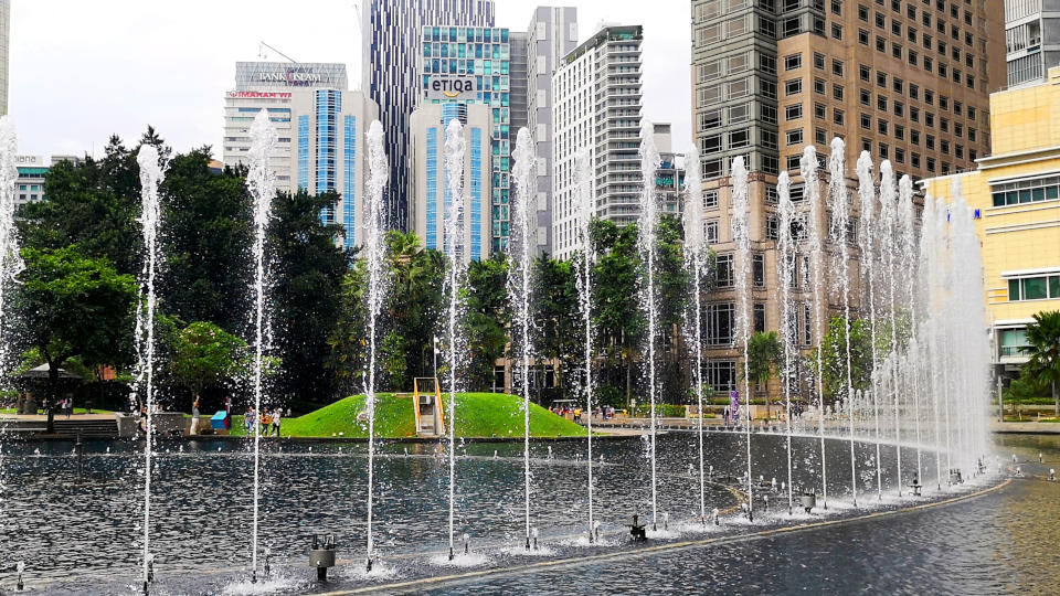 klcc park in klang valley