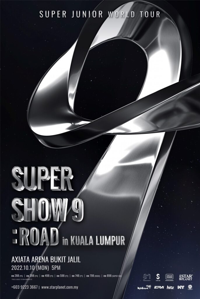 Super Show 9: Road in Malaysia Poster Announcement