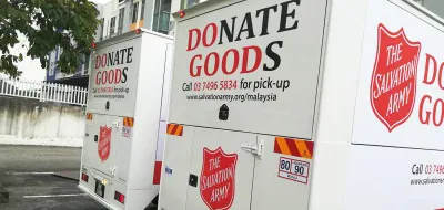 donate clothes in Kuala Lumpur, Red Shield Industries
