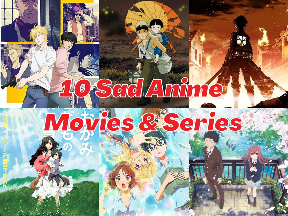 sad anime movies and series