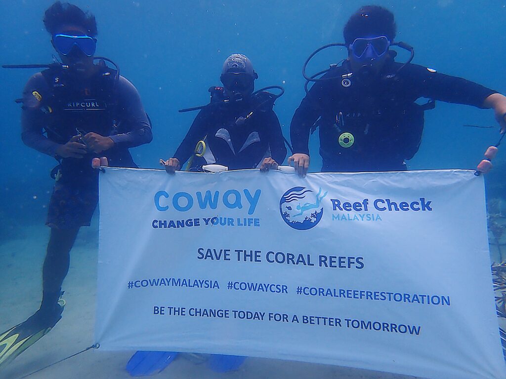 Coway Preserving Environment Through Coral Reef