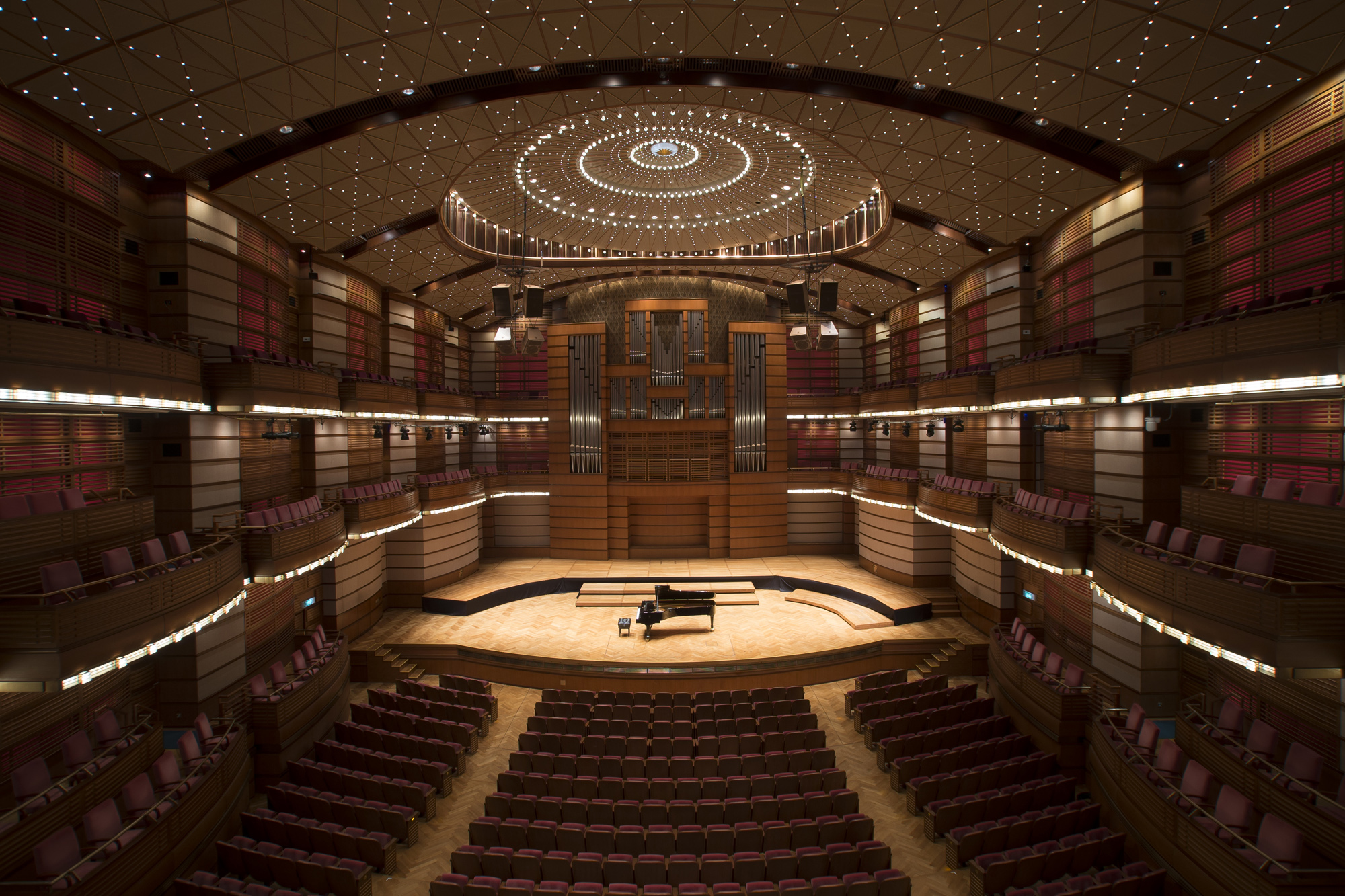 The Interior of DFP - Malaysian philharmonic orchestra features