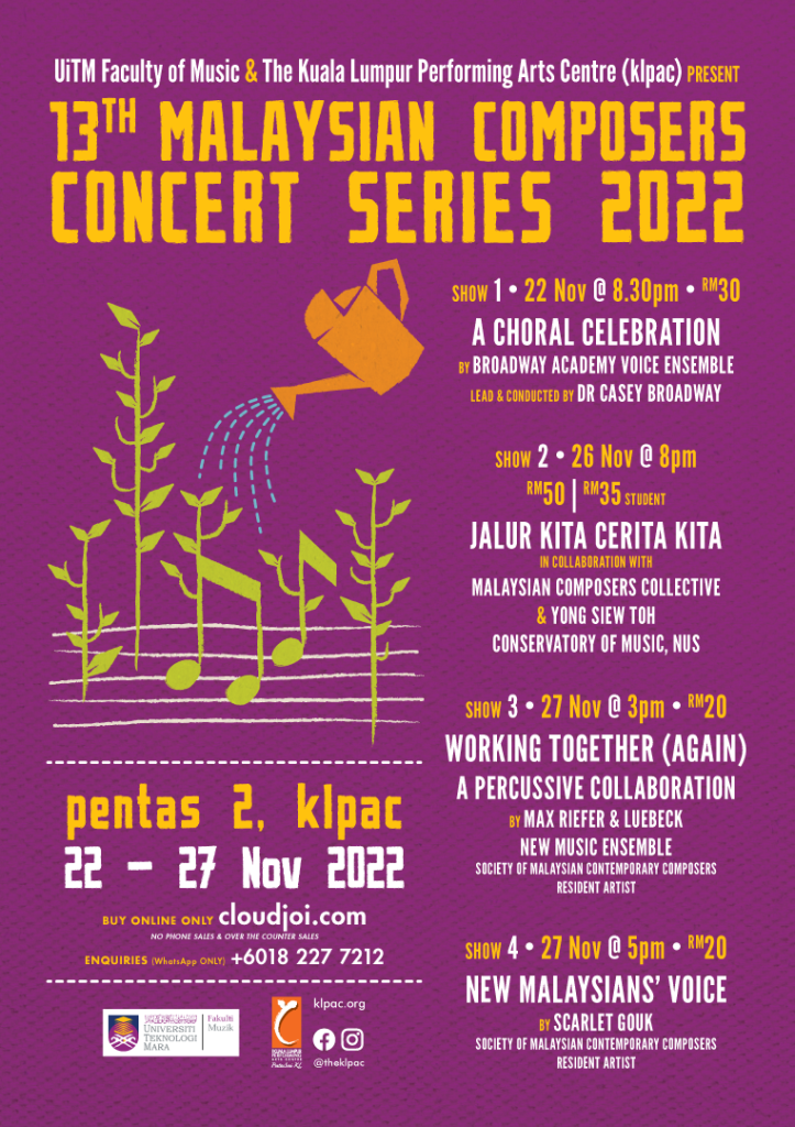 The 13th Malaysian Composers Concert Series 2022