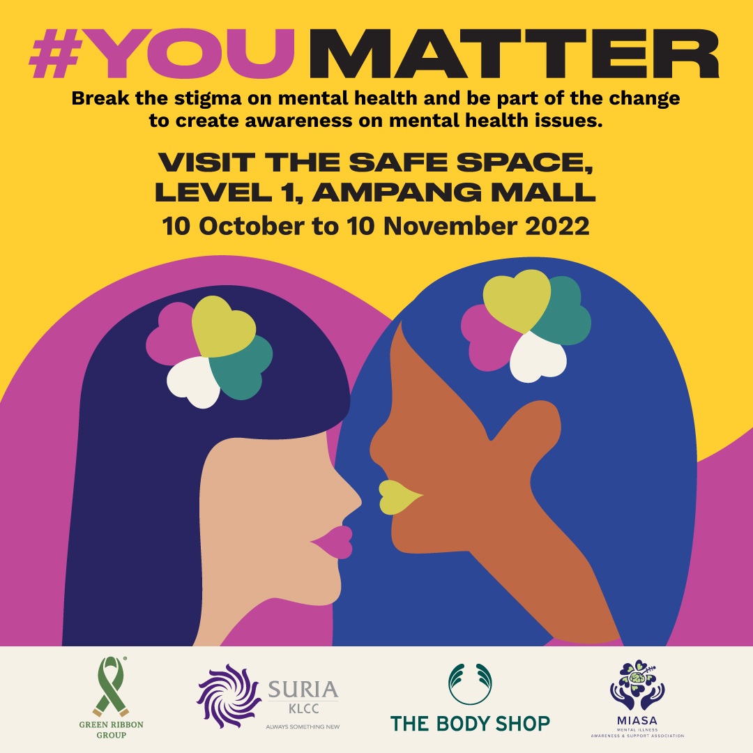 safe space at klcc 2022 with tagline you matter