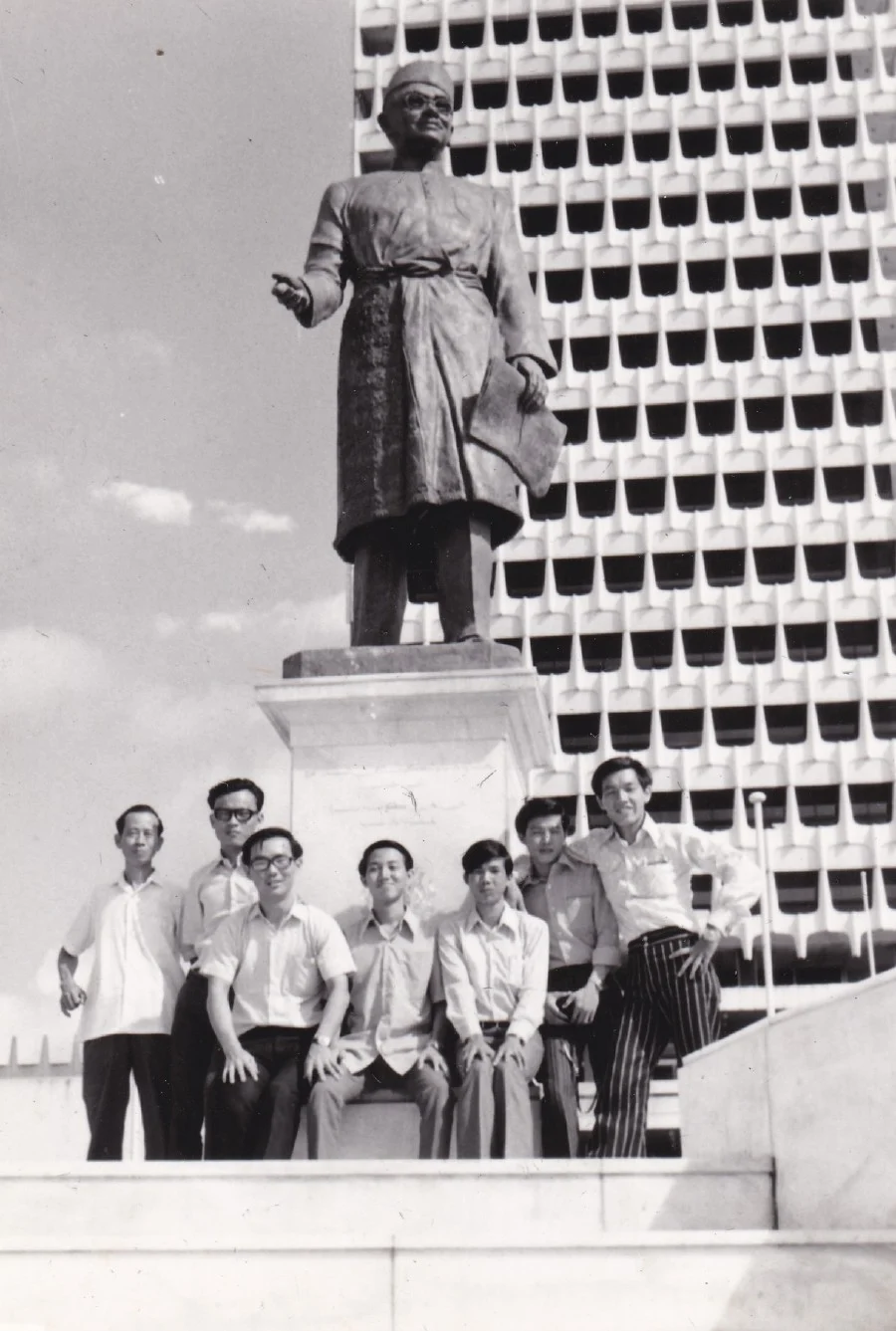 The statue of Tunku Abdul Rahman was unveiled in 1971