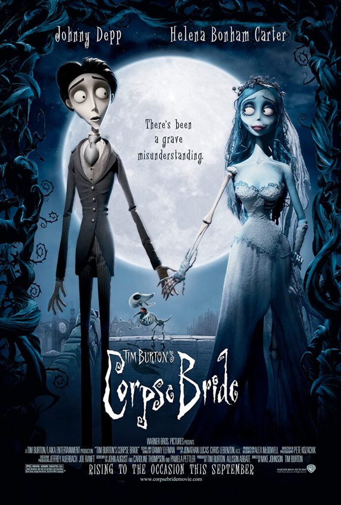 Corpse Bride, Halloween movies