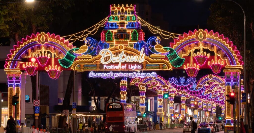Deepavali celebration in Singapore
