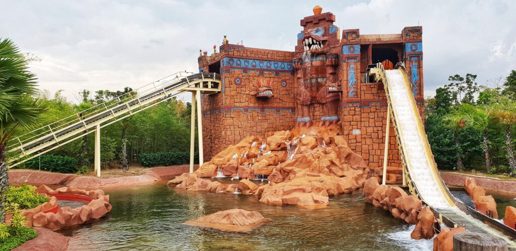 dino island, legoland malaysia rides