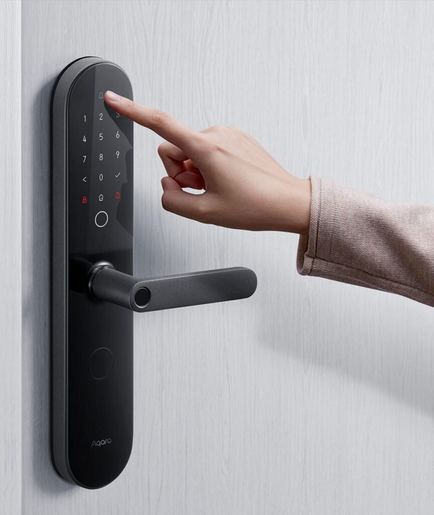 smart door lock, smart home devices