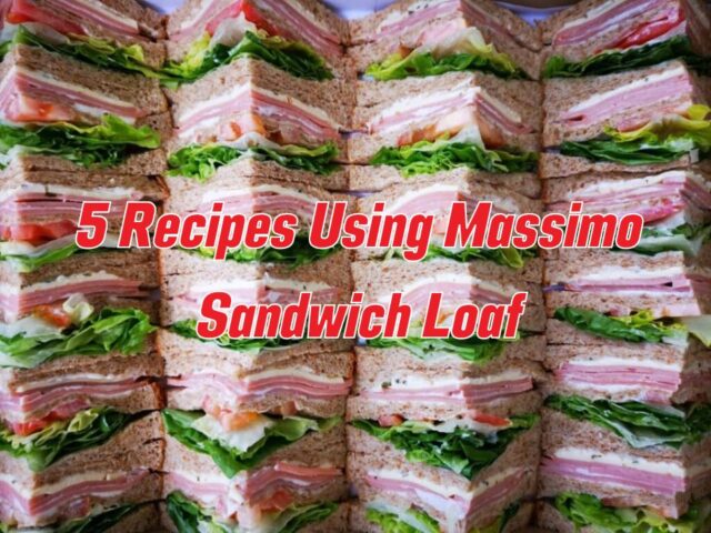 5 Recipes using Massimo Sandwich Loaf