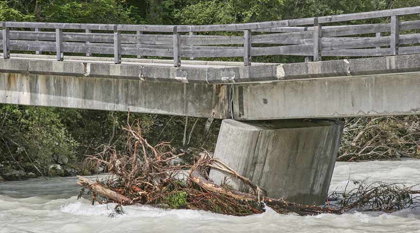 FLOODED BRIDGES 