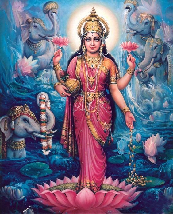 goddes of wealth, lakshmi
