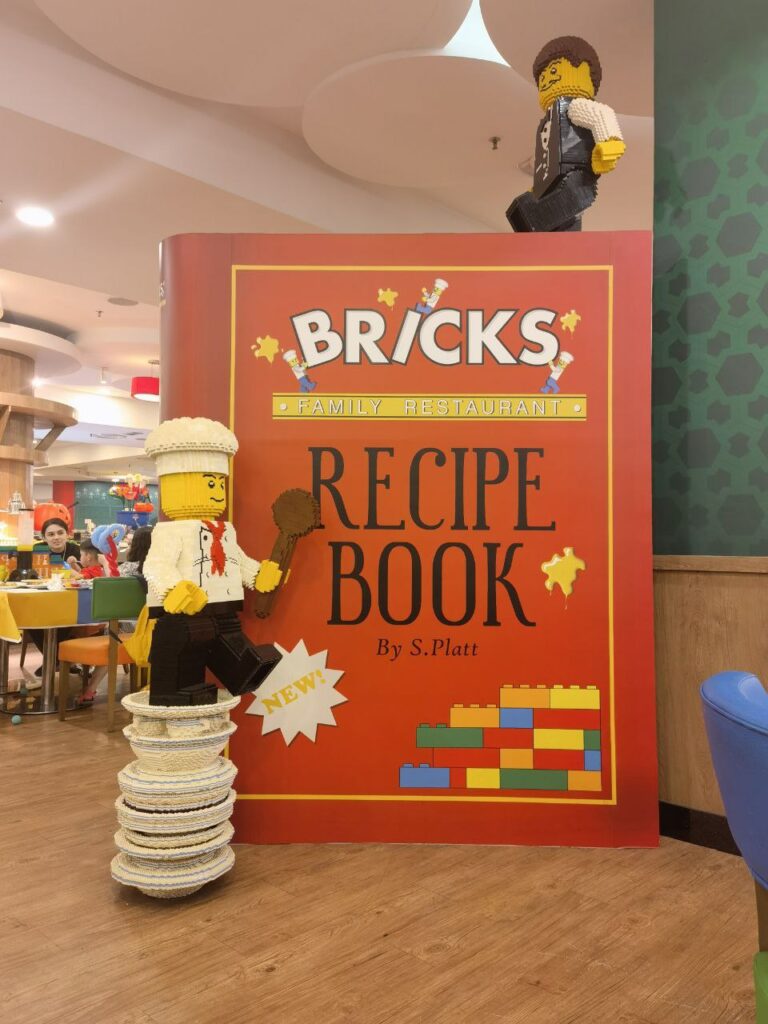 bricks family restaurant, legoland malaysia rides