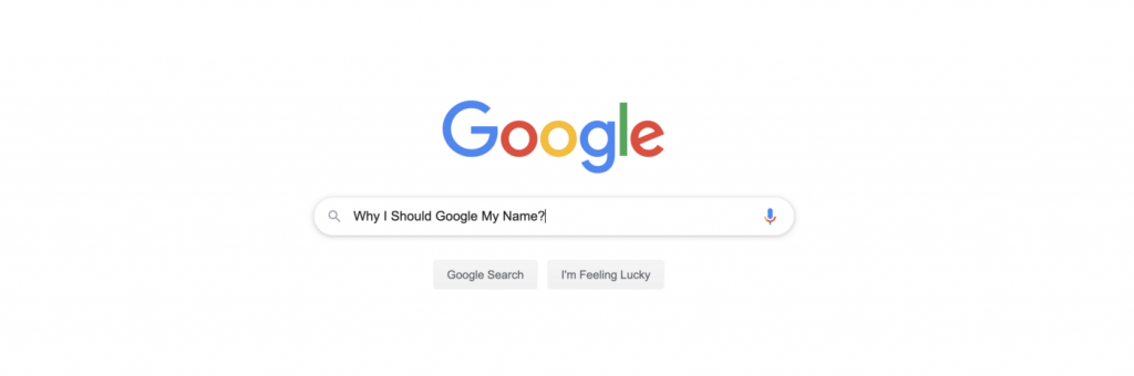what should I google my name?