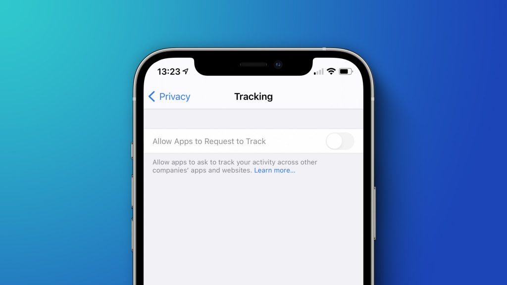allow apps request tracking