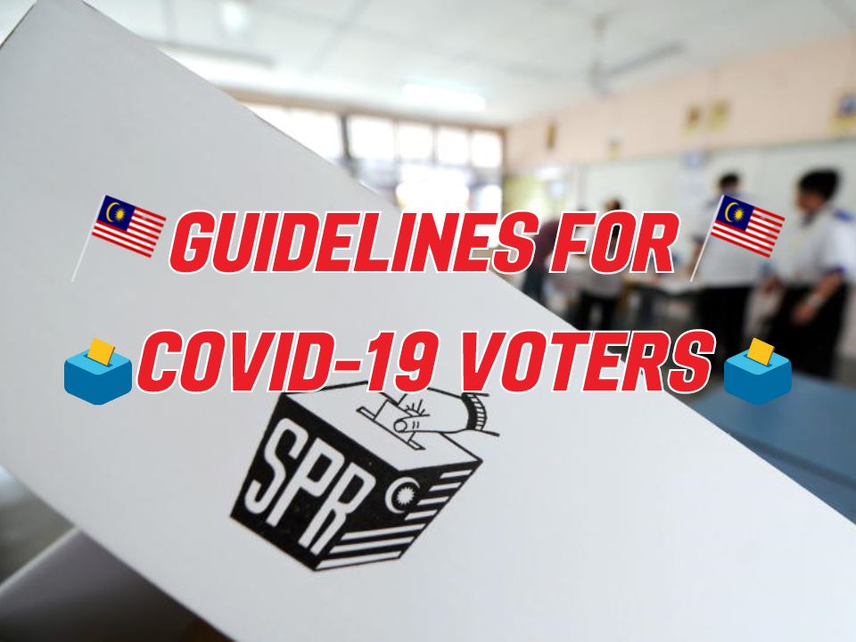 guidelines for covid-positive voters - pru15