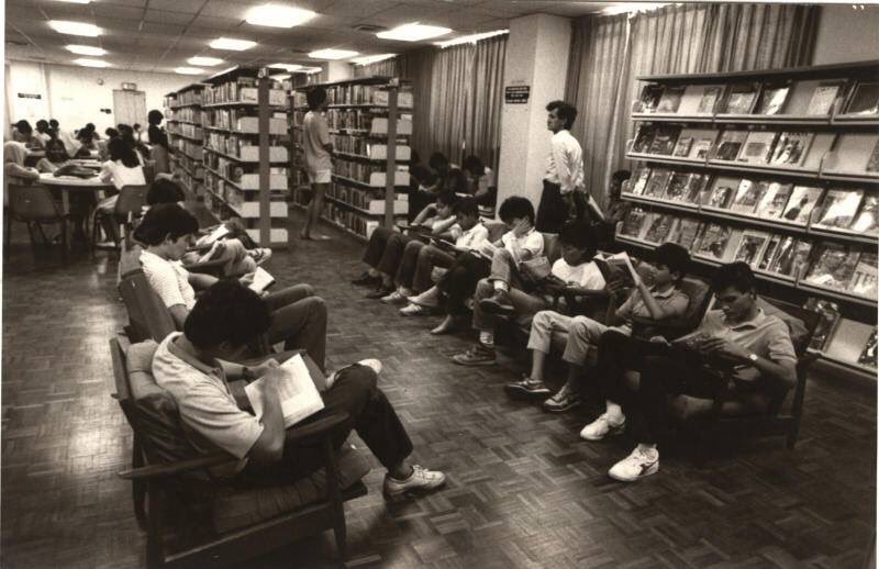 national library of Malaysia in the 80s