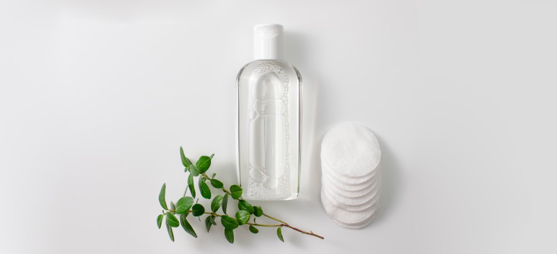 micellar water - remove indelible ink