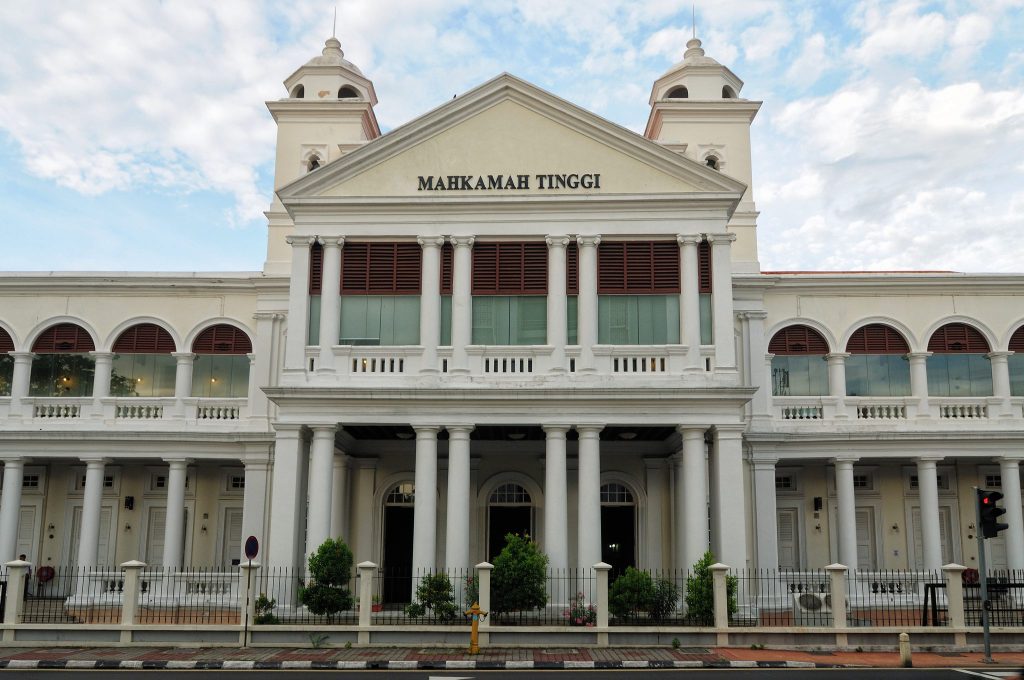 Penang High Court, the first court in Malaysia and one of the oldest buildings in Malaysia.