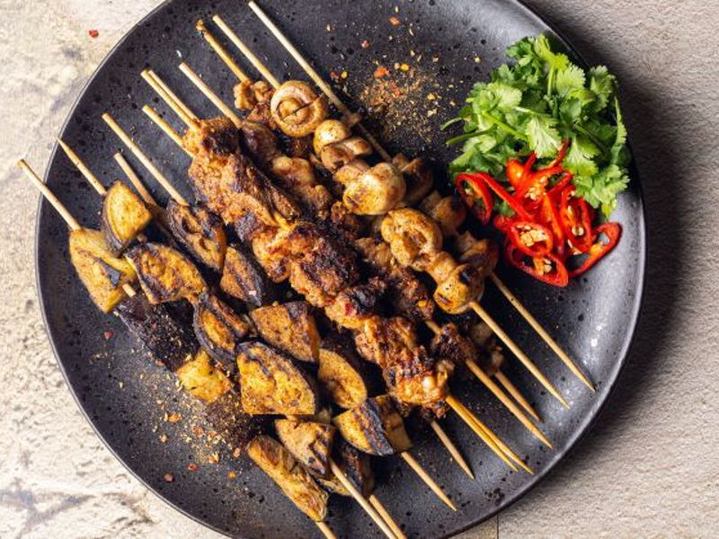 chuan/chuarr spicy lamb skewer is one of the best Chinese muslim foods