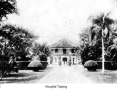 Taiping Hospital being one of the oldest buildings in Malaysia.