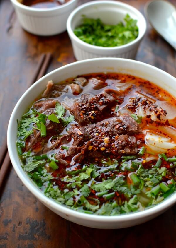 Lanzhou beef noodles is one of the best Chinese muslim foods