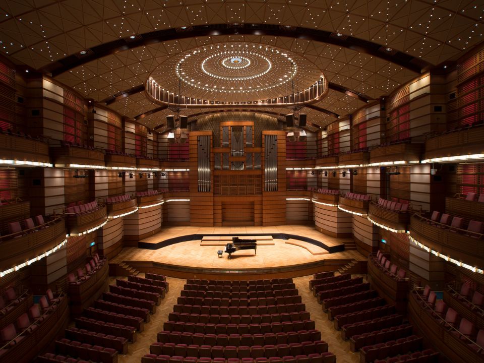 Malaysian philharmonic orchestra features - hall (front)