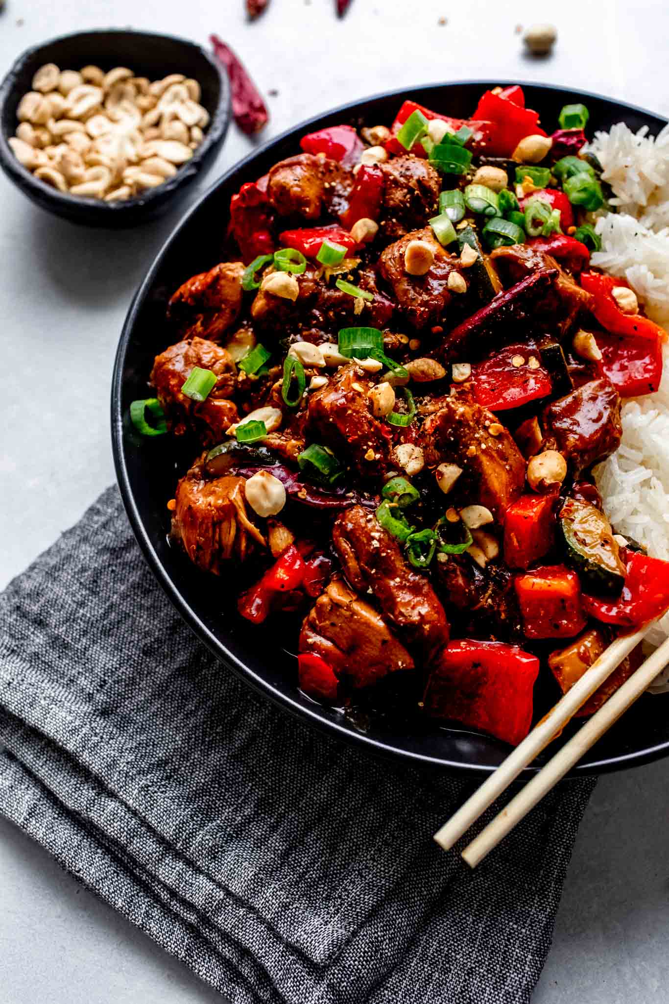 slow cooker kung pao chicken