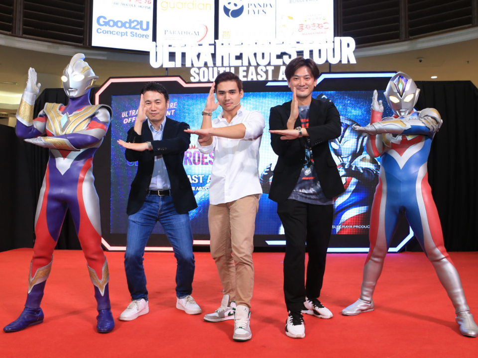 ultraman comes to Malaysia as part of its tours