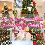 christmas trees in Malaysia malls