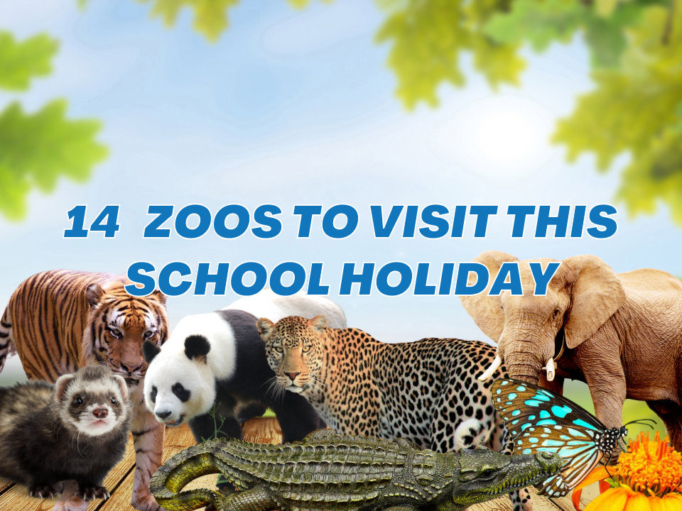 14 zoos to visit this school holiday