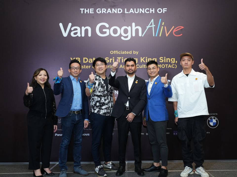 Partners and Sponsors of Van Gogh Alive in KL
