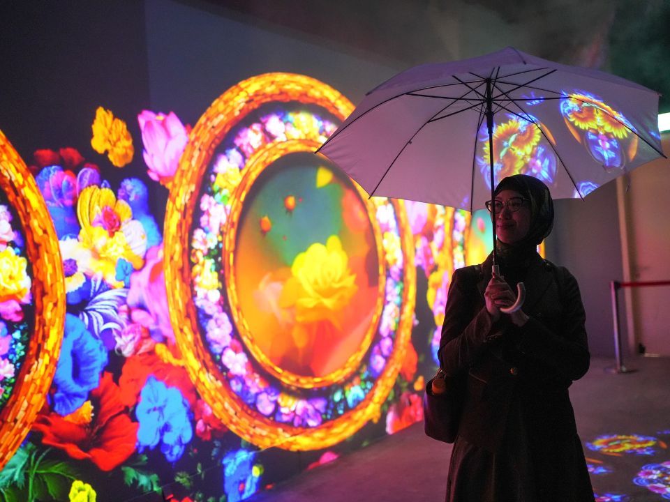 Shower Of Joy at Van Gogh Alive In KL