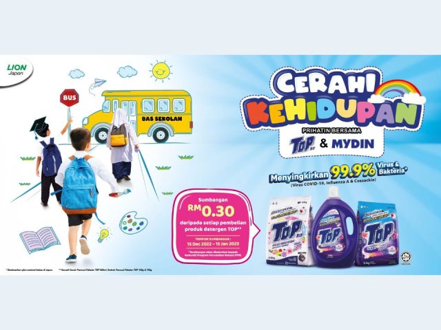 ‘Cerahi Kehidupan Bersama TOP’ Back-to-School Campaign