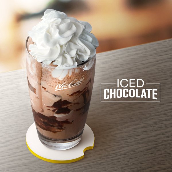 McDonald's ice chocolate