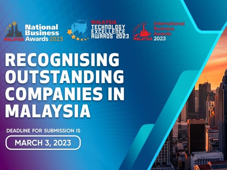 Join Malaysia National Business Awards 2023 To Be Recognized!