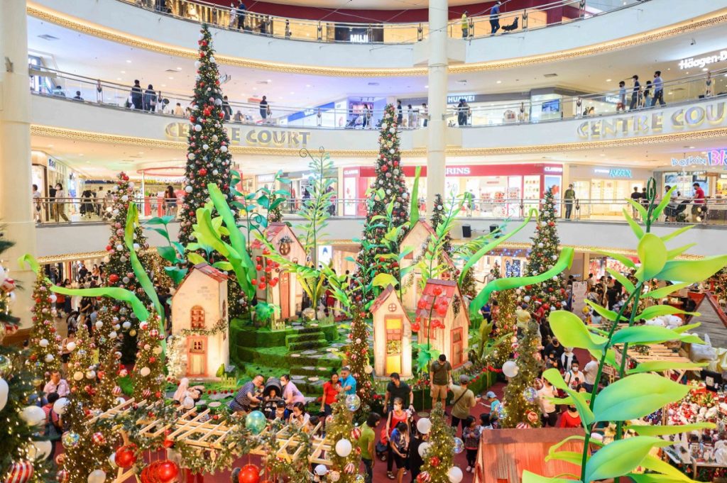 Christmas trees Malaysia malls - mid valley megamall