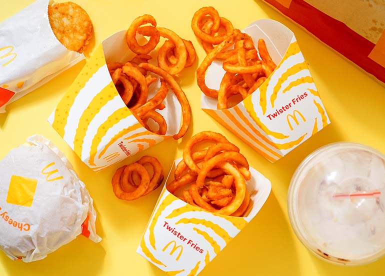 McDonald's twister fries