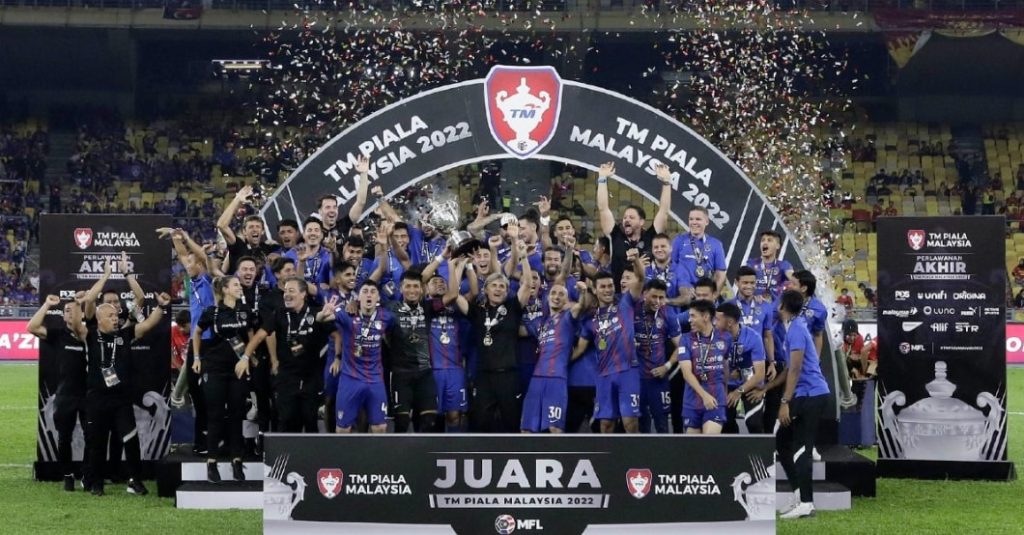 JDT Won the Malaysia Cup