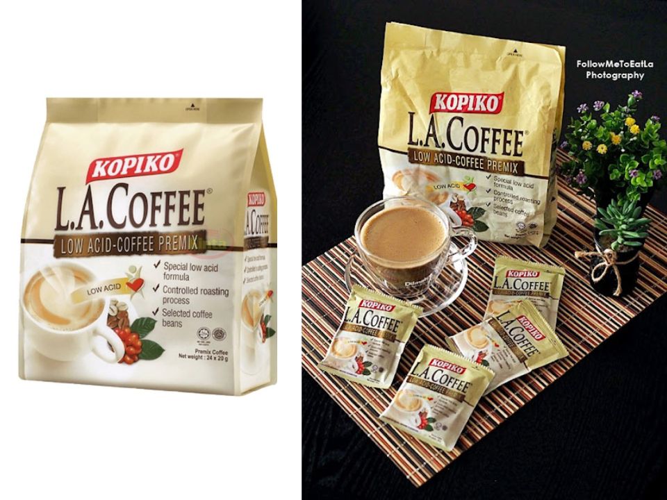 Kopiko Low Acid Coffee Premix – 24 Sachets, Single Serve