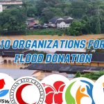 Organizations for flood donation