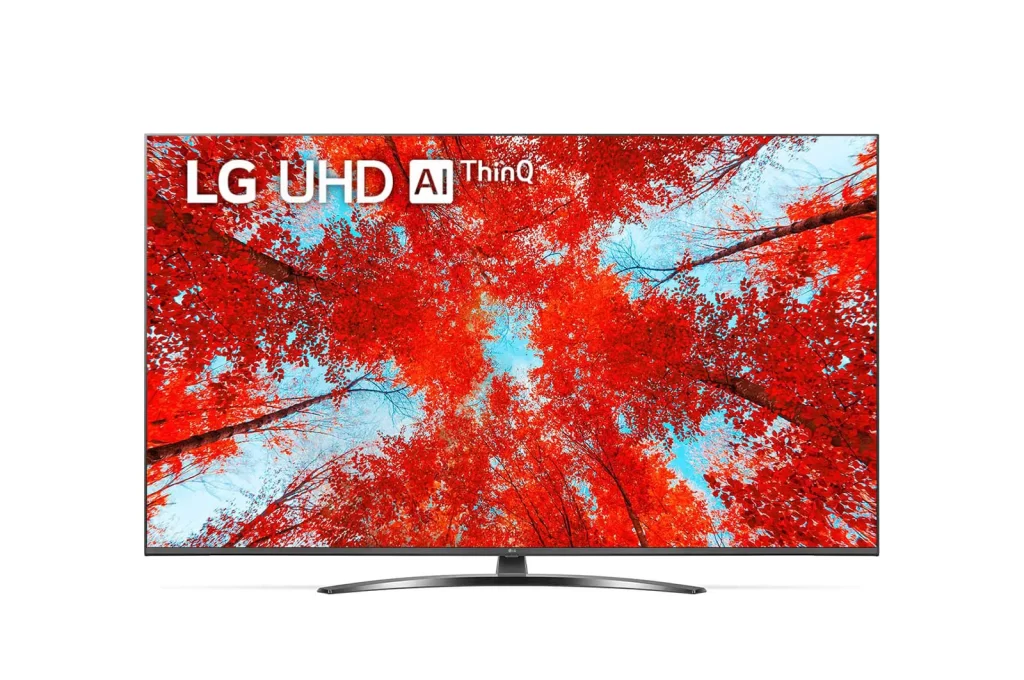 2023- smart home appliances, LG 65 inch UQ91 Series  4K Smart UHD TV with AI ThinQ® (2022)