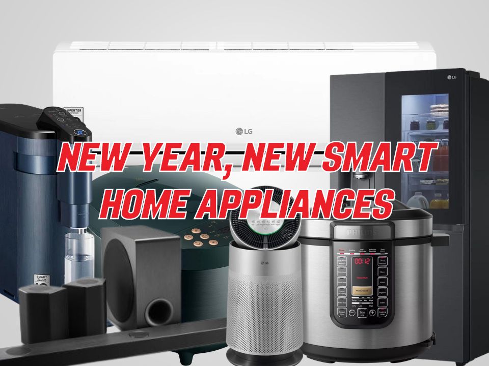 new year new smart home appliances
